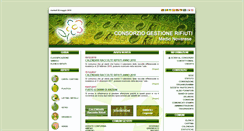 Desktop Screenshot of consorziomedionovarese.it